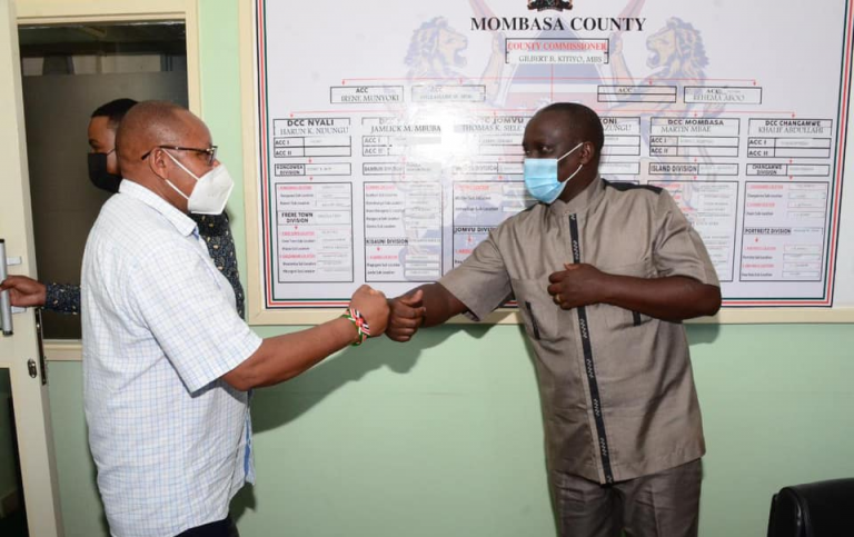 PS Visits to NG- CDF Projects in Likoni